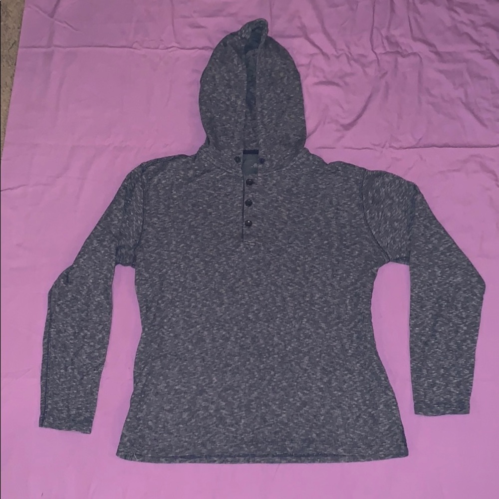 DKNY hoodie grey / blue heathered